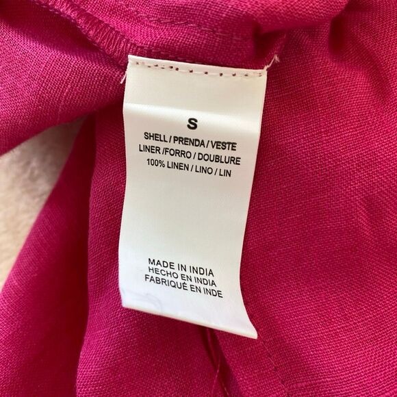 Vitamin A Tallows Linen Short - Ecolinen Size Small - Picture 7 of 8